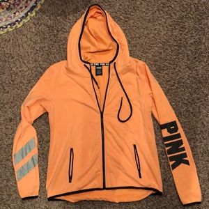 Women’s full zip, hoodie. PINK